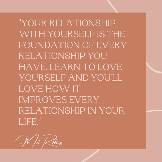 Let’s look at the relationships that we have with ourselves. How do you show up for yourself? How do you engage in self care? 

Mental and physical self care are crucial for overall well-being, and can be very different from person to person. Remember, self care is NOT selfish. You can’t pour from an empty cup. 

Challenge yourself to spend 15-20 minutes each day to do something that fills your cup. 

Notice your internal critical voice whose only job is to find faults and bring you down. Try to encourage yourself and challenge that voice using truth and exceptions to what is said. 

Give yourself space to feel emotions without judgement and honor your feelings. 

You’re starting your journey to self love ❤️ #mentalhealth #mentalhealthawareness #tennesseementalhealth #knoxvilletherapy #knoxvilletherapist #knoxtherapycenter